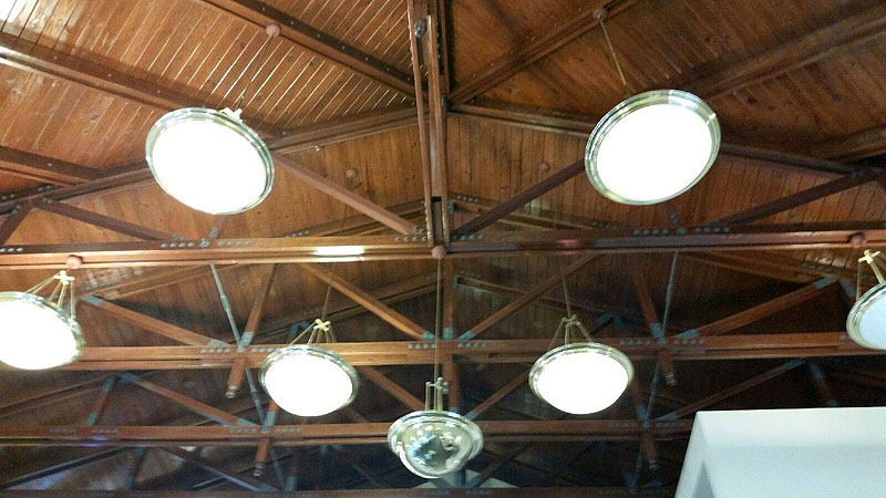 Heavy Timber Trusses at Brandon Oaks Life Plan Community, Roanoke, VA